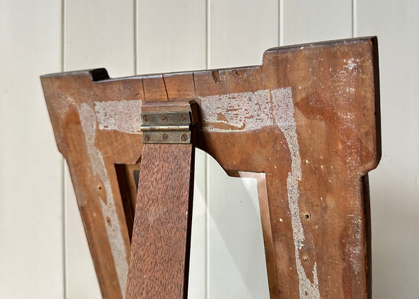 Carved Walnut Picture Frame