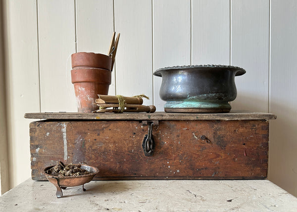 Primitive Wooden Tool Box