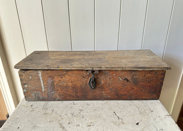 Primitive Wooden Tool Box