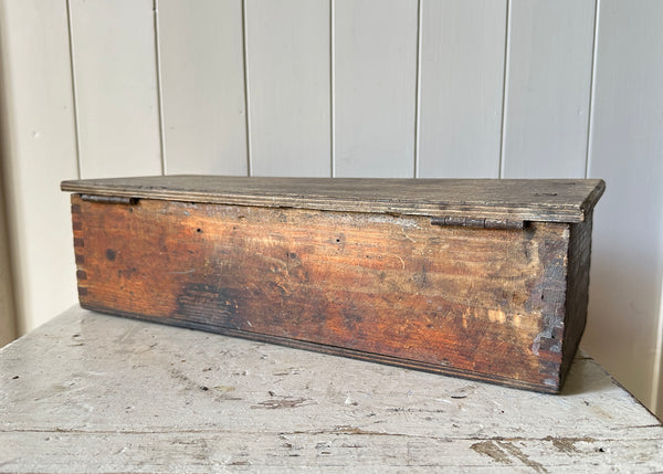 Primitive Wooden Tool Box