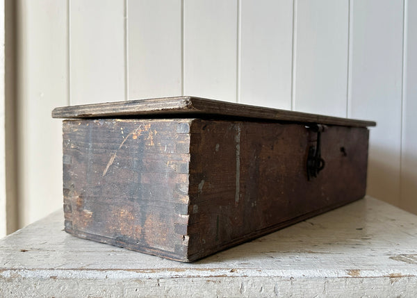 Primitive Wooden Tool Box
