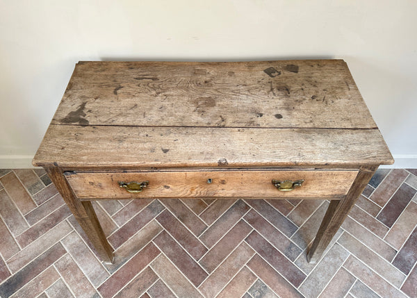 Georgian Oak Side Table