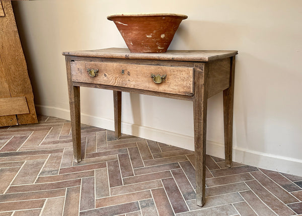 Georgian Oak Side Table