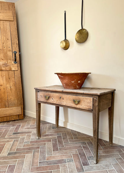 Georgian Oak Side Table