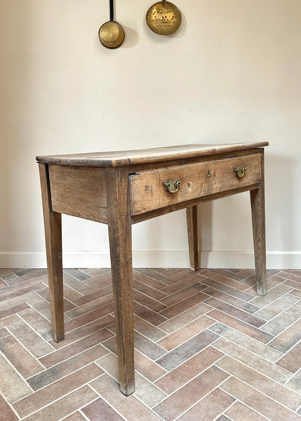 Georgian Oak Side Table