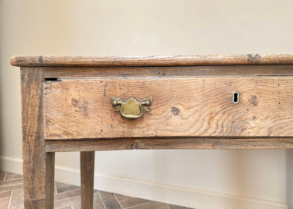 Georgian Oak Side Table