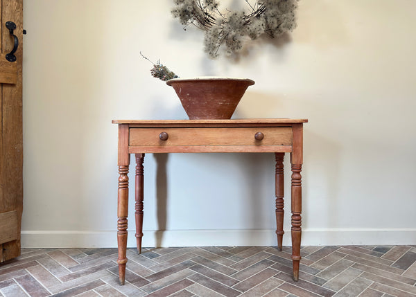 Pitch Pine Side Table