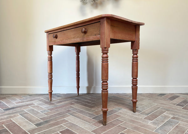 Pitch Pine Side Table