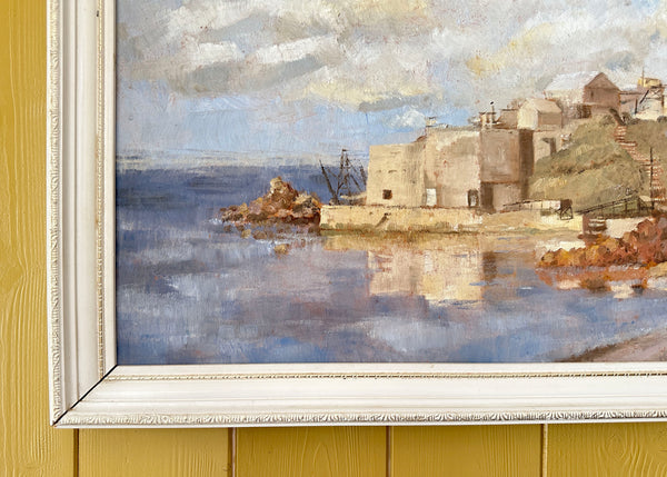 Impressionist Oil Painting, The Old Fortress Corfu