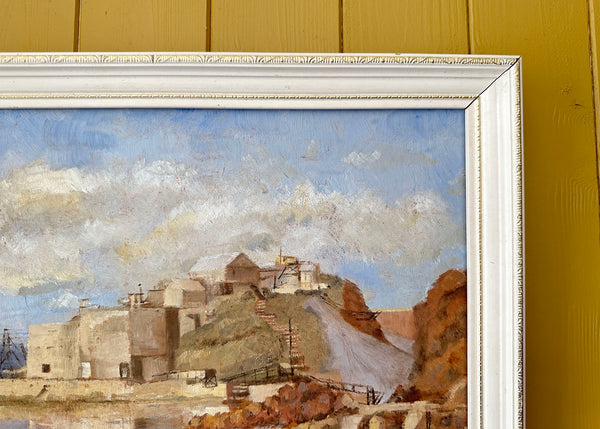 Impressionist Oil Painting, The Old Fortress Corfu