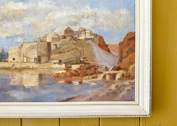 Impressionist Oil Painting, The Old Fortress Corfu