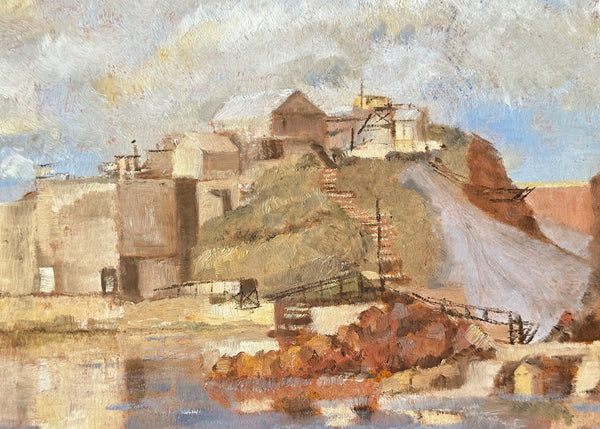 Impressionist Oil Painting, The Old Fortress Corfu