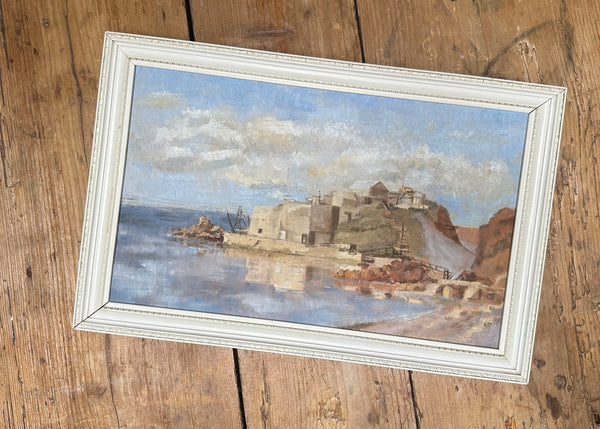 Impressionist Oil Painting, The Old Fortress Corfu