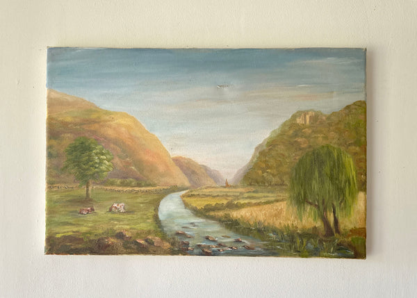 Naive Landscape Painting