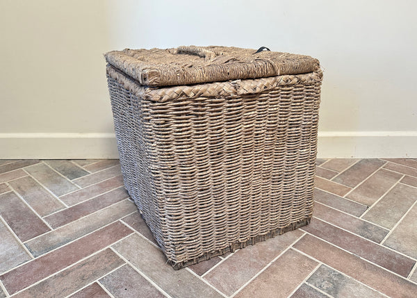 Rustic Wicker Trunk