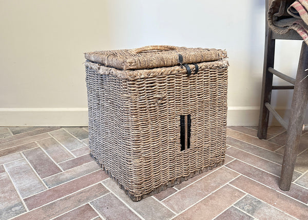 Rustic Wicker Trunk