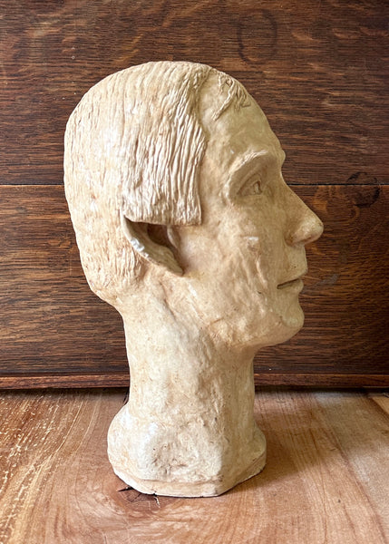 Contemporary Clay Bust Sculpture