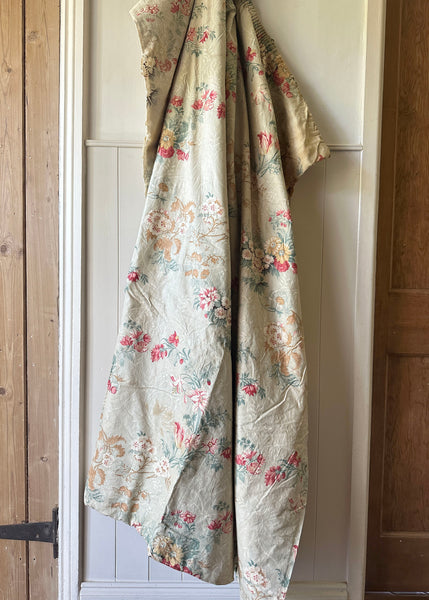 French Floral Chintz Curtain