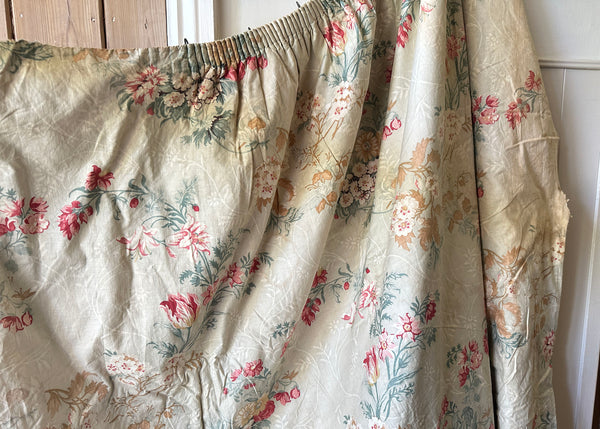 French Floral Chintz Curtain