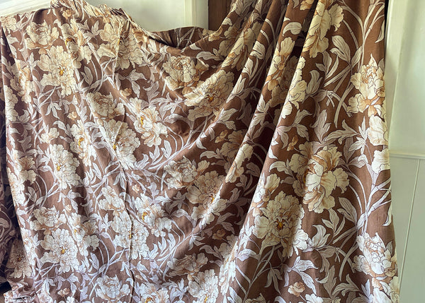 Handprinted Sanderson Curtain