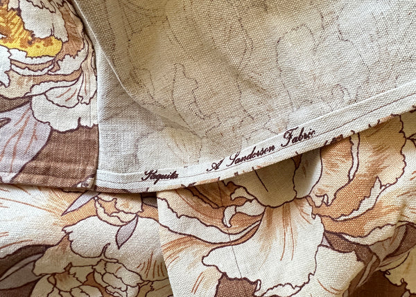 Handprinted Sanderson Curtain