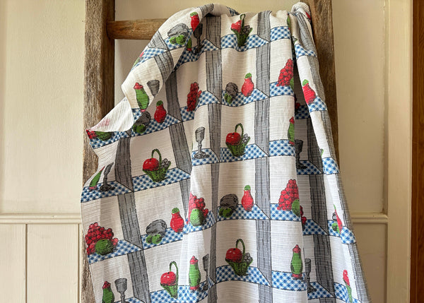 1960s Kitchen Curtain