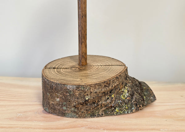 Hand Carved Crow Sculpture