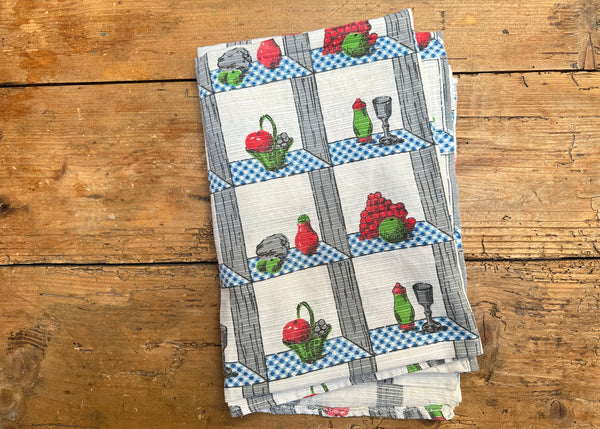 1960s Kitchen Curtain