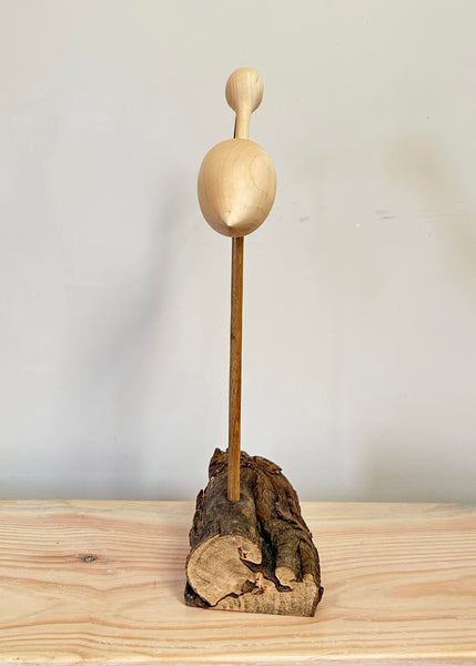 Hand Carved Curlew Sculpture