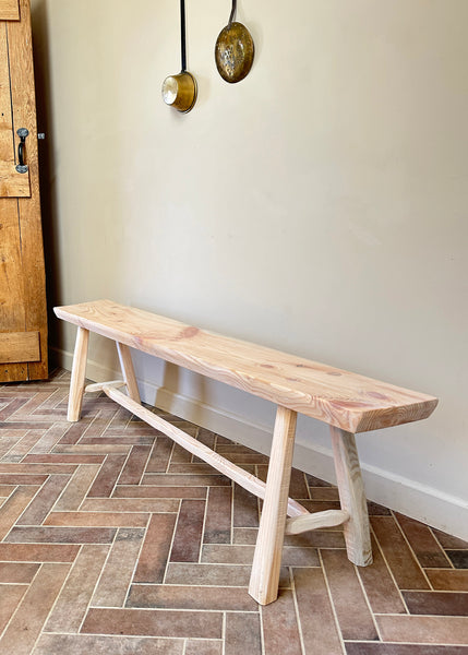 Long Pine Bench - Made by Alan