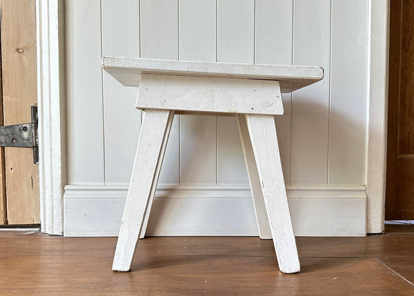 Timeworn Paint Foot Stool