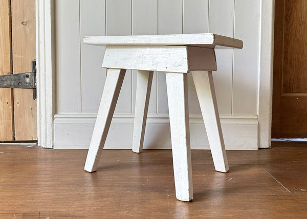 Timeworn Paint Foot Stool