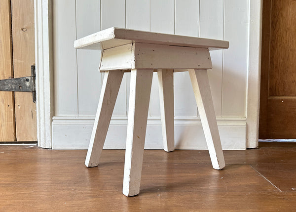 Timeworn Paint Foot Stool