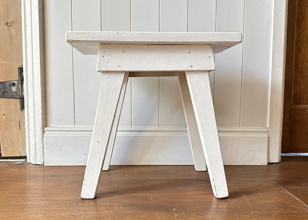 Timeworn Paint Foot Stool