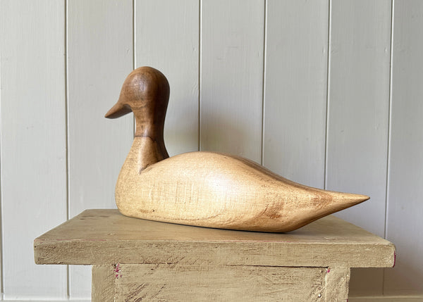 Carved Pintail Decoy Duck