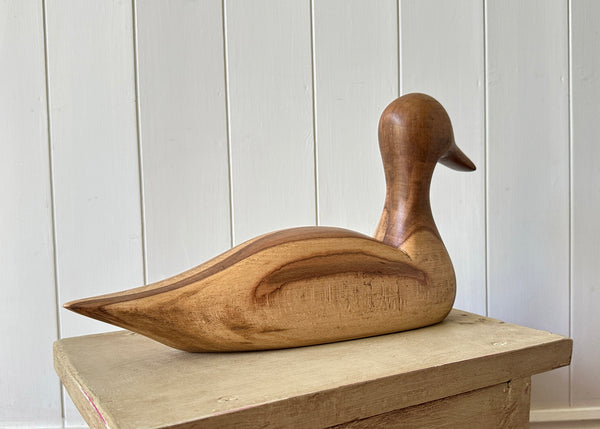 Carved Pintail Decoy Duck