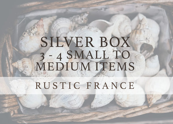 Silver Rustic Decor Mystery Gift Box