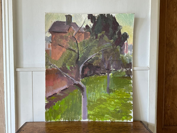 Expressionist Plein Air Scene