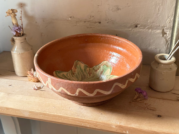 2 Hungarian Clay Bowls