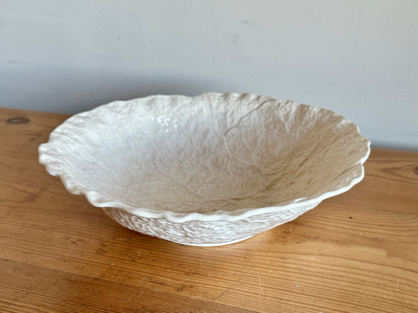 White Cabbage Leaf Bowl