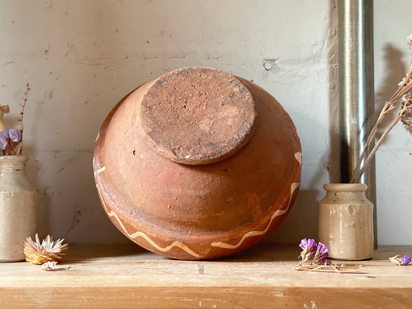 2 Hungarian Clay Bowls