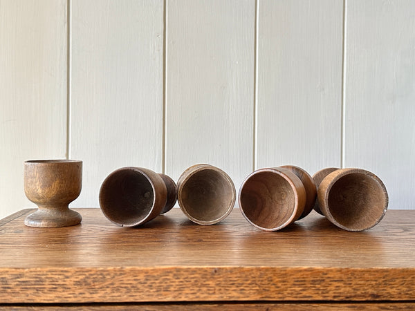 9 Egg Cups & French Canning Jar