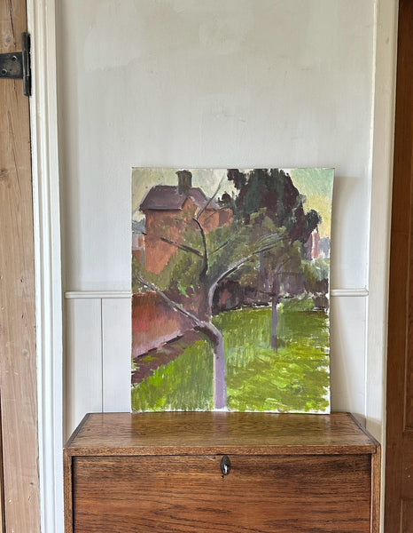 Expressionist Plein Air Scene