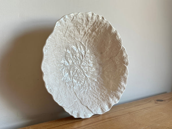White Cabbage Leaf Bowl
