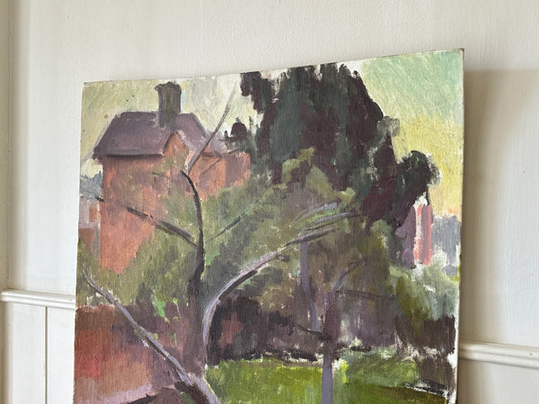 Expressionist Plein Air Scene