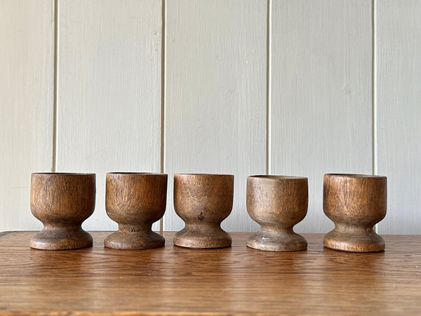 9 Egg Cups & French Canning Jar