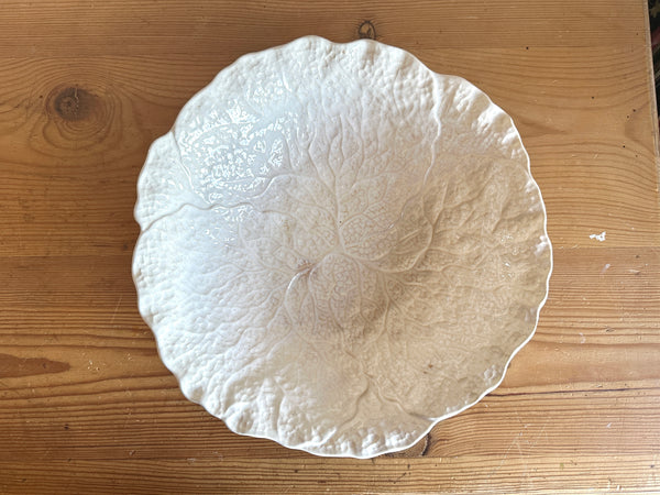 White Cabbage Leaf Bowl