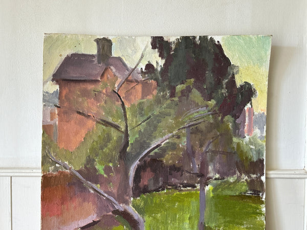 Expressionist Plein Air Scene