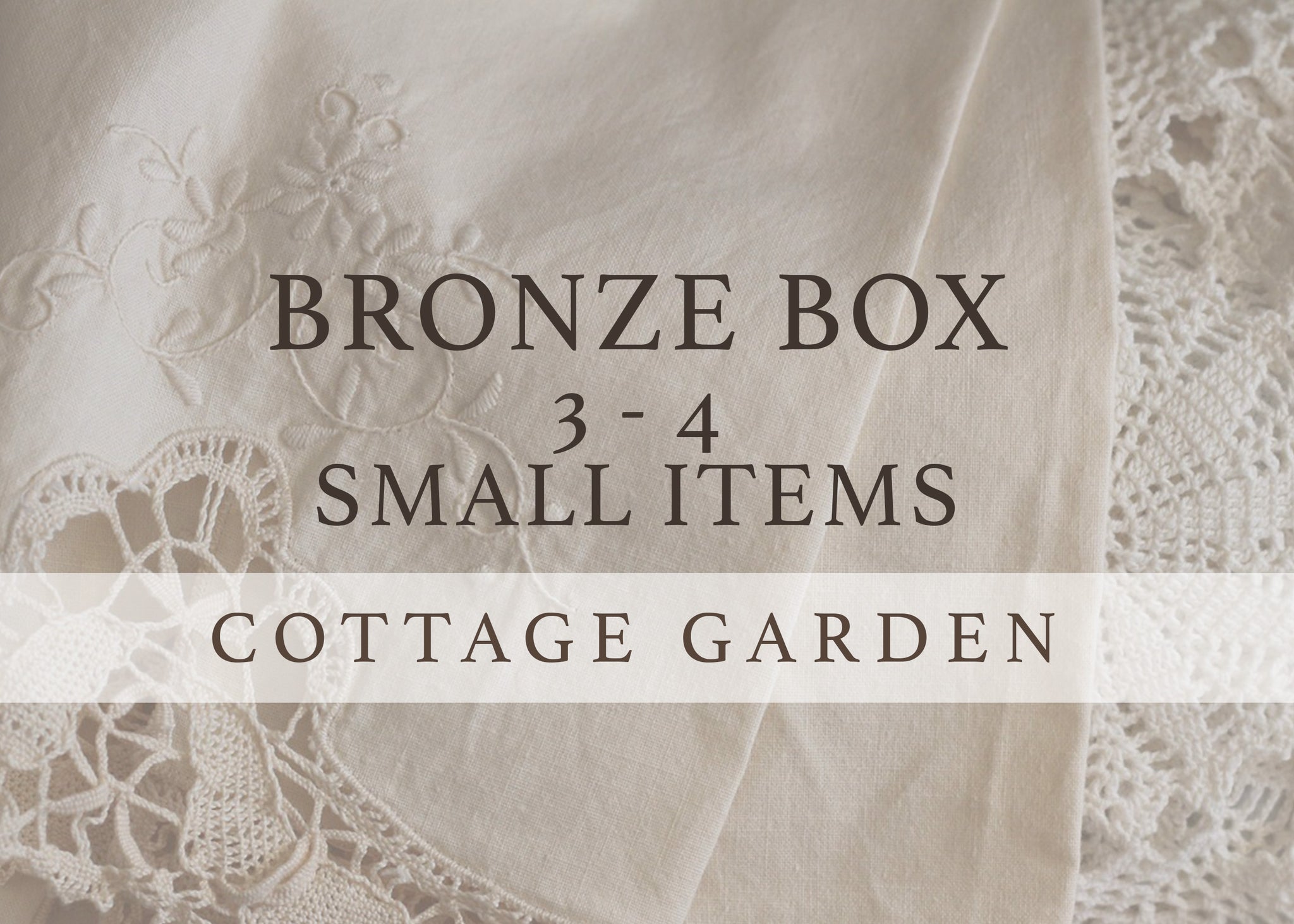 Bronze Cottage Garden Mystery Gift Box