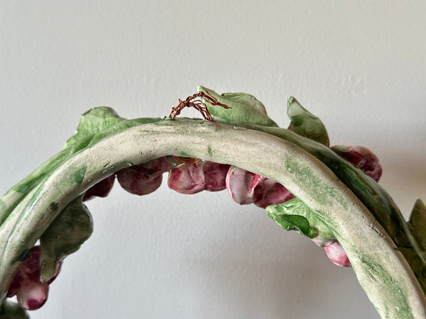 Ceramic Floral Wreath